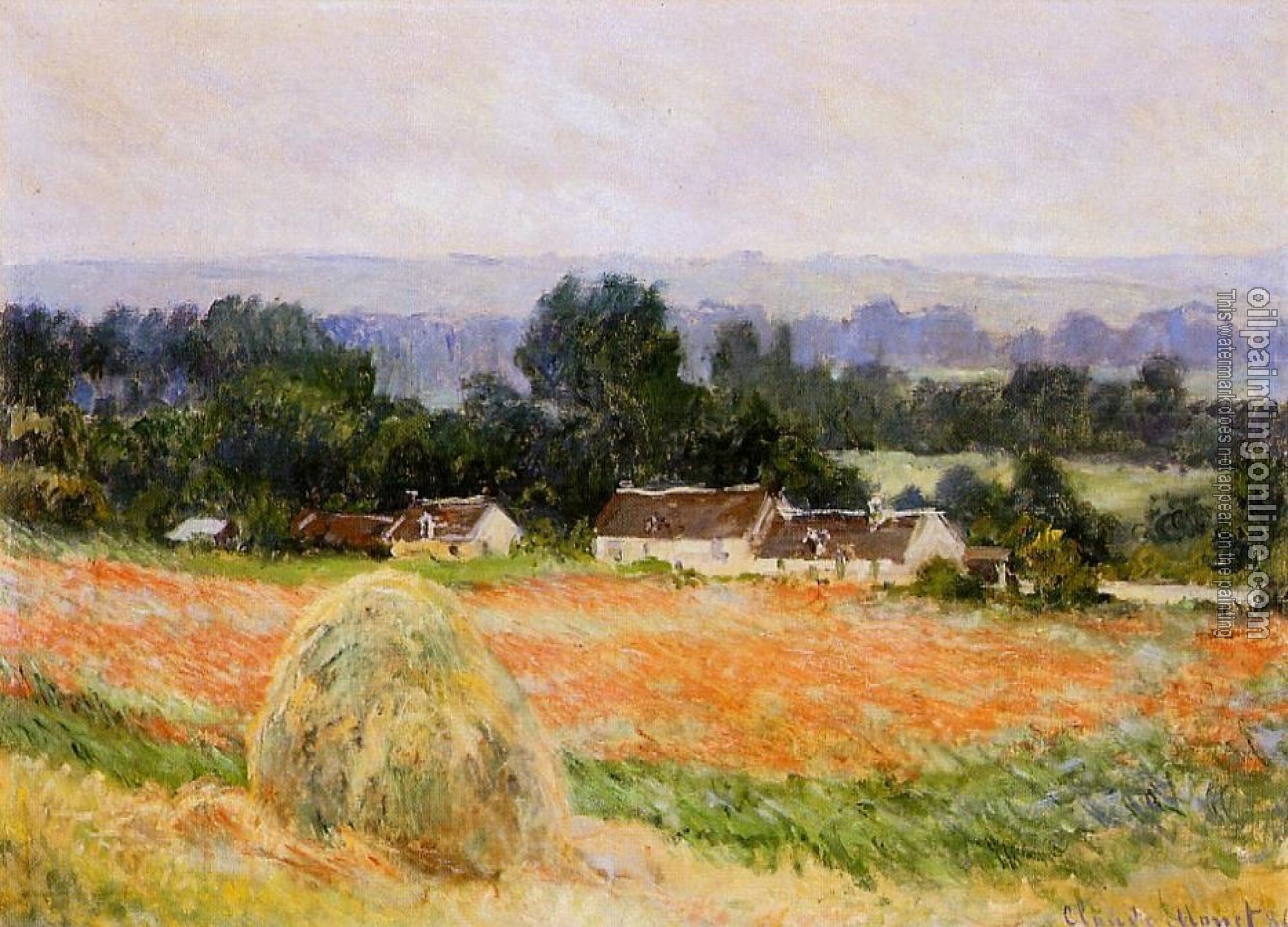 Monet, Claude Oscar - Haystack at Giverny